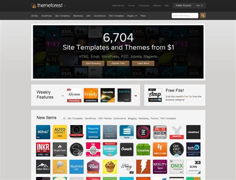 WordPress Themes & Website Templates from ThemeForest.